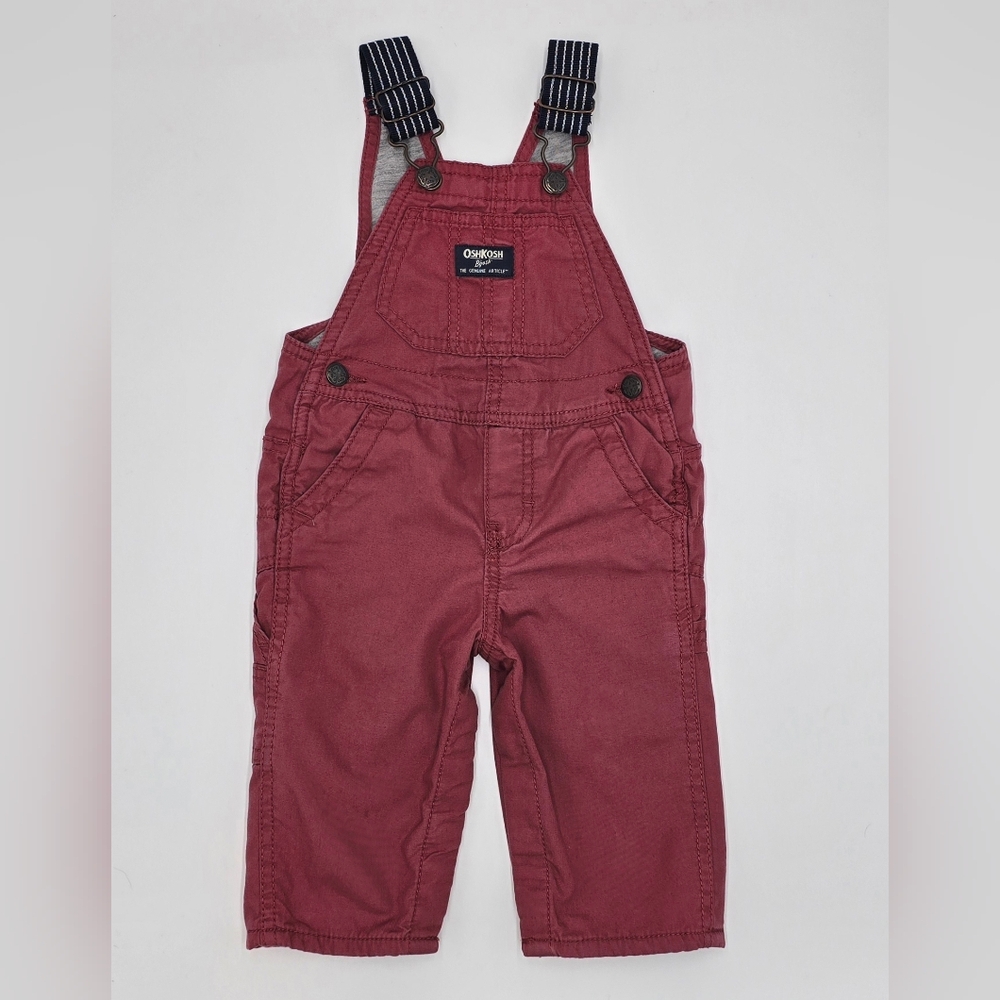 OshKosh B'gosh Kids Burgundy Overalls